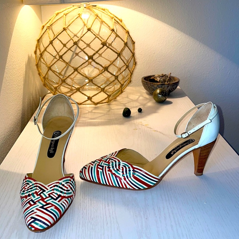 Colorful Leather Sandal